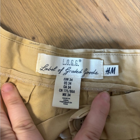 L.O.G.G. Label of graded goods h&m size 34 khakis - Picture 3 of 6
